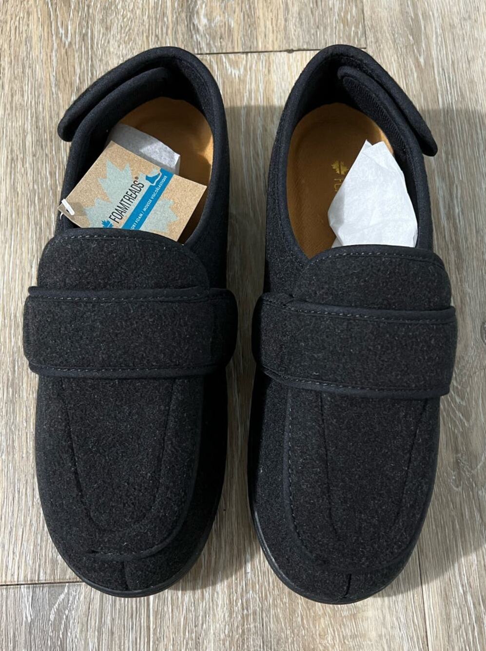 Foamtreads Men's Extra-Depth Wool Slippers